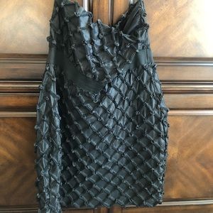 Forever 21 Plus size black strapless party dress